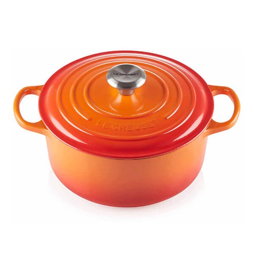 Cast Iron Dutch Oven 6-Quart Pre-Seasoned Loop Handles Versatile - Image 2